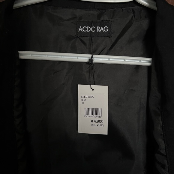 NWT 2020 Limited Release ACDC RAG Haori/Kimono Jacket - Picture 7 of 7